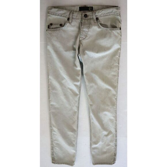 Just Cavalli Women's Sz 29" Waist Blue Faded Button Fly Straight Leg Jeans $300+ - Picture 1 of 10